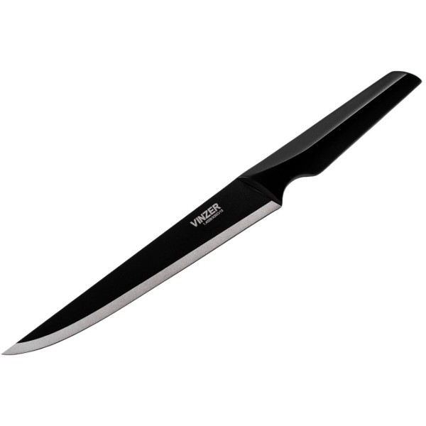 Фото - Нож для мяса Vinzer Geometry Nero Line (89303)