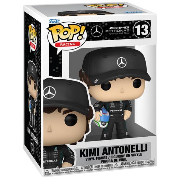 Фото - Коллекционная фигурка FUNKO POP! cерии Формула-1 - КИМИ АНТОНЕЛЛИ (89319)