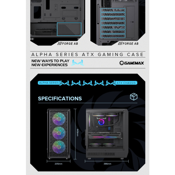 Фото - Корпус Gamemax Forge AB
