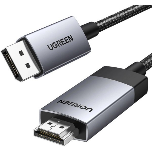 Фото - Кабель UGREEN DisplayPort M - M V1.2 144Hz &1080P/240Hz 3m DP119 Black (25491)