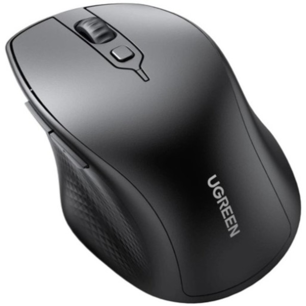 Фото - Миша бездротова UGREEN 2.4GHz+Bluetooth MU101 Black (90395)