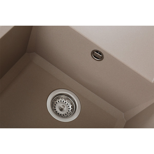 Фото - Мийка кухонна Elleci Easy 135 Tortora 43