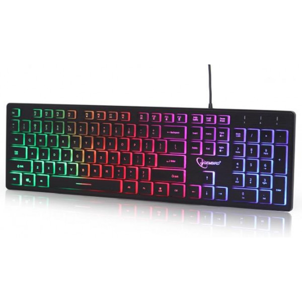 Фото - Клавіатура дротова Gembird KB-UML-01-UA Black USB