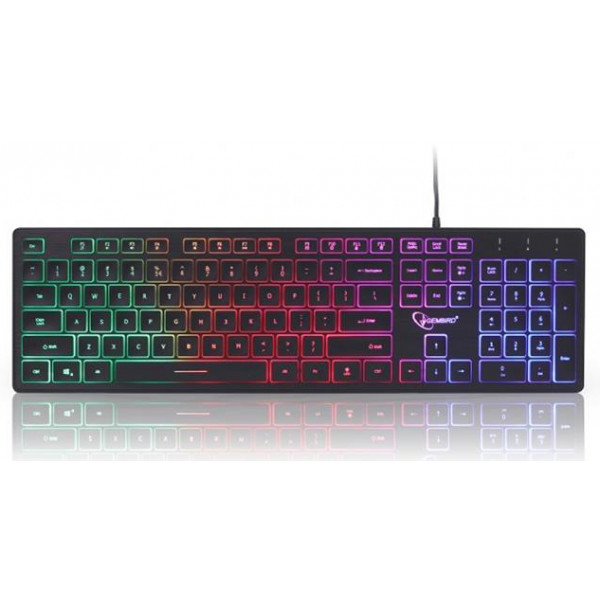 Фото - Клавіатура дротова Gembird KB-UML-01-UA Black USB