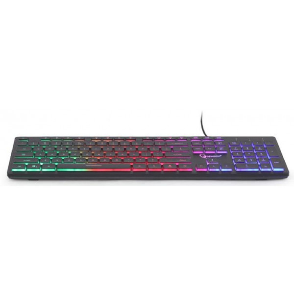 Фото - Клавіатура дротова Gembird KB-UML-01-UA Black USB