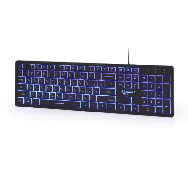 Фото - Клавиатура проводная Gembird KB-UML3-01-UA Black USB
