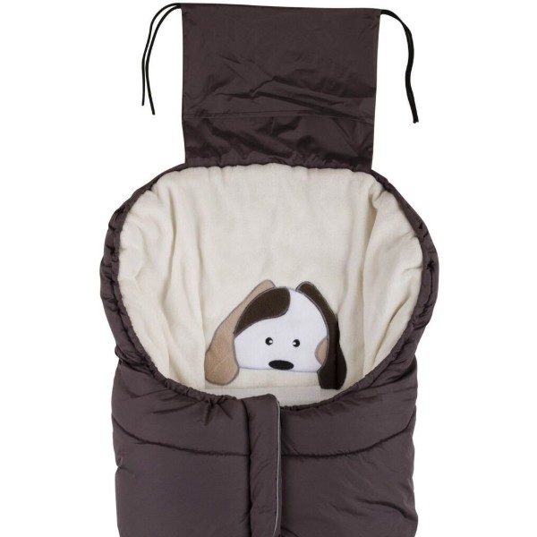 Фото - Конверт для коляски Nuvita 9605 Сuccioli Junior меланжевый серый/кролик/серый (NV9605CUCCIOLOJRMELGR)