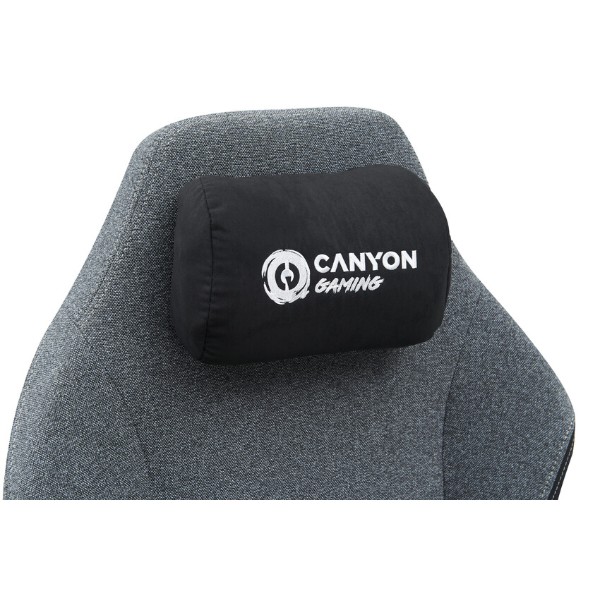 Фото - Крісло для геймерів Canyon Boulder XLCH01 King Size Grey (CND-XLCH01)
