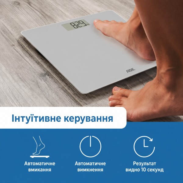 Фото - Ваги підлогові ADE Amina BE2306-3 Silvery