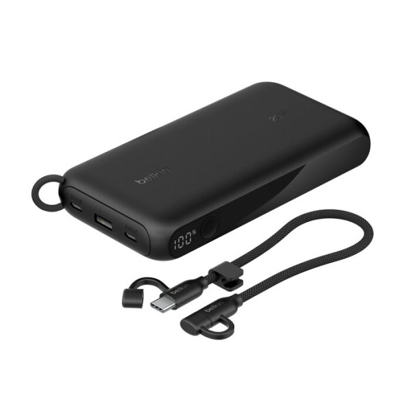 Фото - Батарея мобільна Belkin 20000мАh 20Вт with Display (BPB028HQBK) Black