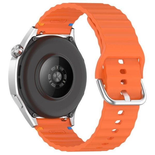 Фото - Ремінець для смарт-годинника BeCover Ribbed Tape (22mm) for Xiaomi Watch 2 / 2 Pro / S4 / S3 / S1 Pro / S1 / S1 Active Orange (714300)