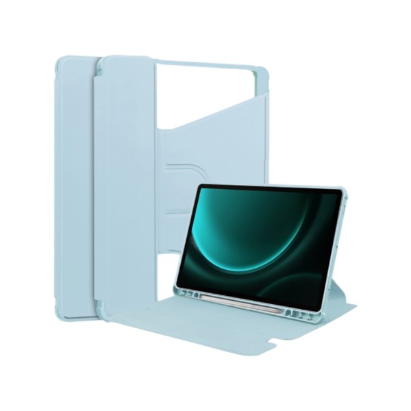 Фото - Чехол для планшета BeCover 360° Rotatable for Samsung Galaxy Tab S9 Plus (SM-X810/SM-X816)/S9 FE Plus (SM-X610/SM-X616) 12.4'' Light Blue (710401)