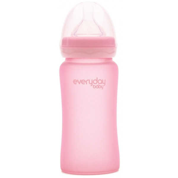Фото - Бутылочка для кормления Everyday Baby 240 мл., розовая (10228)