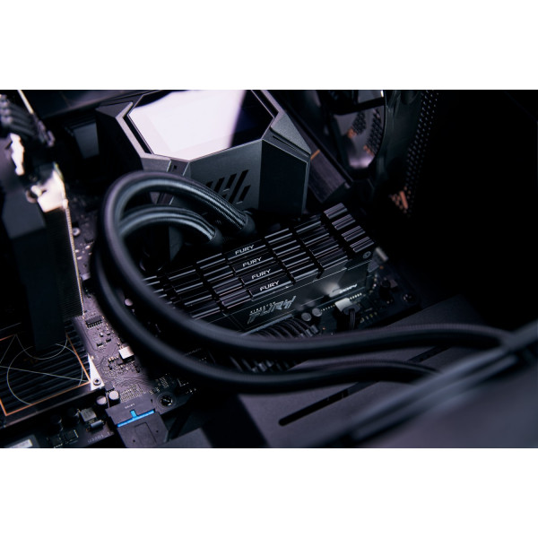 Фото - Память DDR Kingston DDR4 8GB 3200 FURY Renegade Black (KF432C16RB2/8)