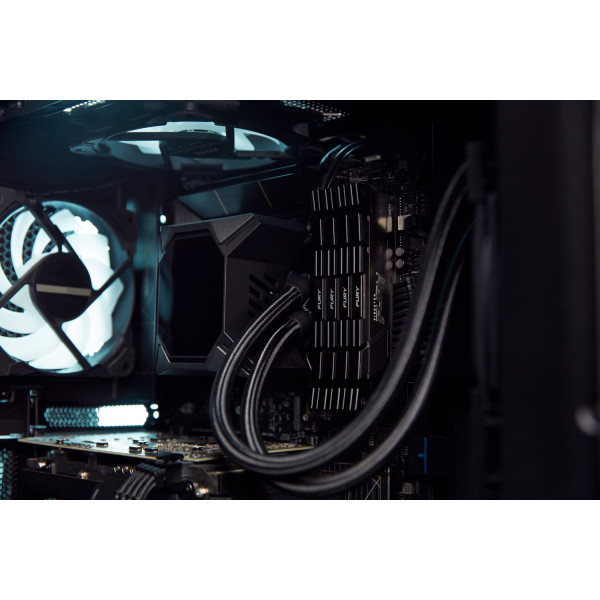 Фото - Память DDR Kingston DDR4 8GB 3200 FURY Renegade Black (KF432C16RB2/8)