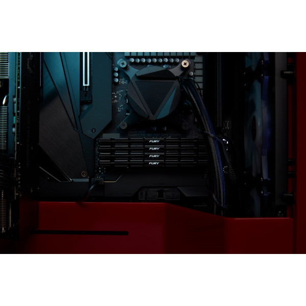 Фото - Память DDR Kingston DDR4 8GB 3200 FURY Renegade Black (KF432C16RB2/8)