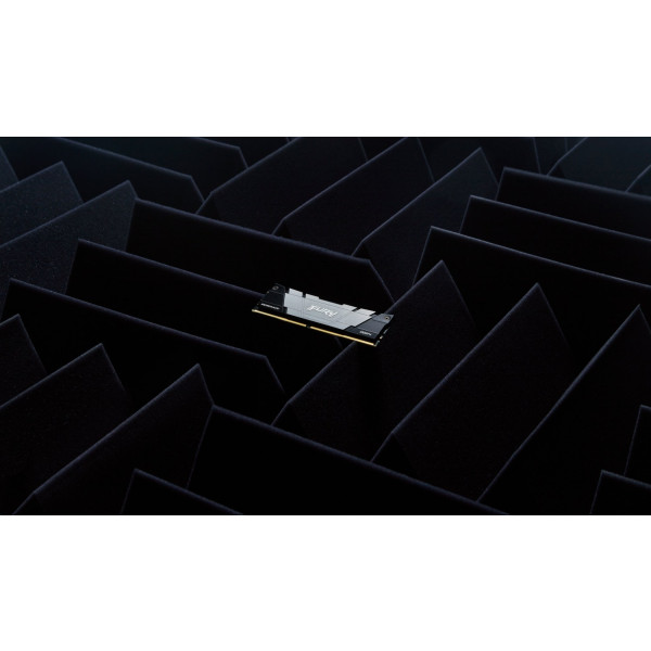 Фото - Память DDR Kingston DDR4 8GB 3200 FURY Renegade Black (KF432C16RB2/8)