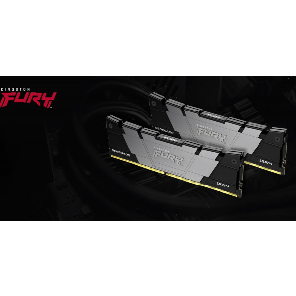 Фото - Память DDR Kingston DDR4 8GB 3200 FURY Renegade Black (KF432C16RB2/8)