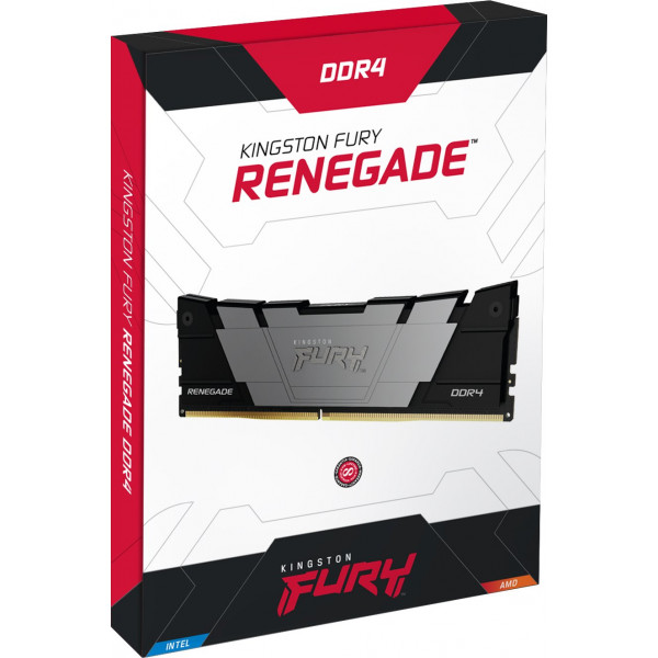 Фото - Память DDR Kingston DDR4 8GB 3200 FURY Renegade Black (KF432C16RB2/8)