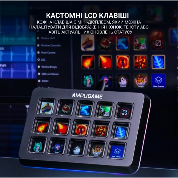 Фото - Пульт управления трансляцией Fifine Stream Deck D6
