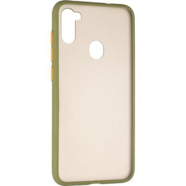 Фото - Чохол для смартфону Gelius Bumper Mat Case for Samsung A115 (A11) Green (81039)