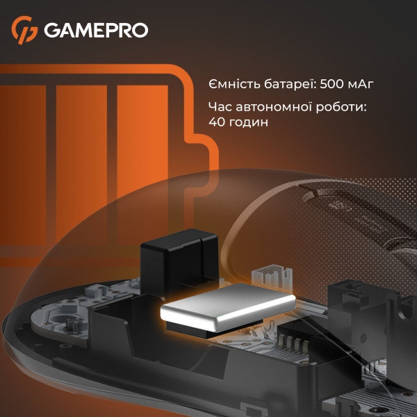 Фото - Миша бездротова ігрова GamePro Genesis Ranker (GM012B)