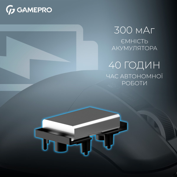 Фото - Миша бездротова ігрова GamePro Asgard Thor (GM023B)