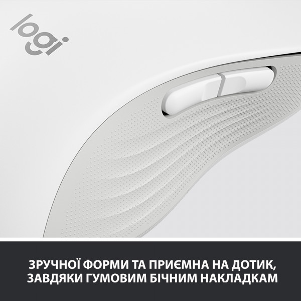 Фото - Мышь беспроводная Logitech Signature M650 L Left Wireless Mouse Off-White (910-006240)