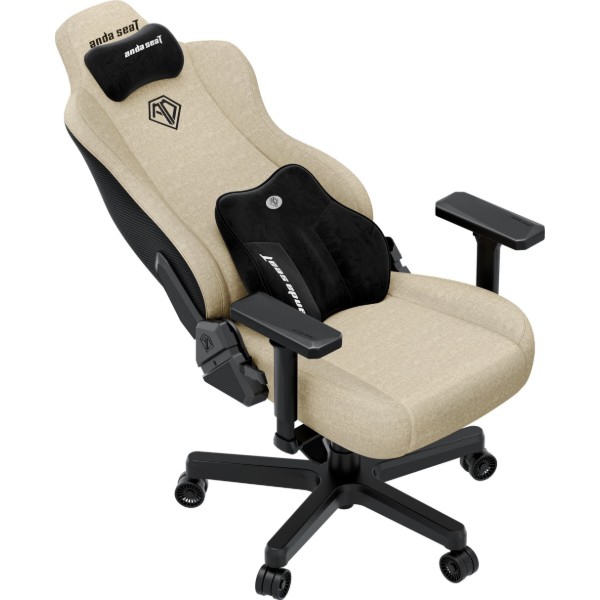 Фото - Кресло для геймеров Anda Seat Kaiser 3E XL Beige Fabric (AD23YC-XL-09-I-CF-I01)