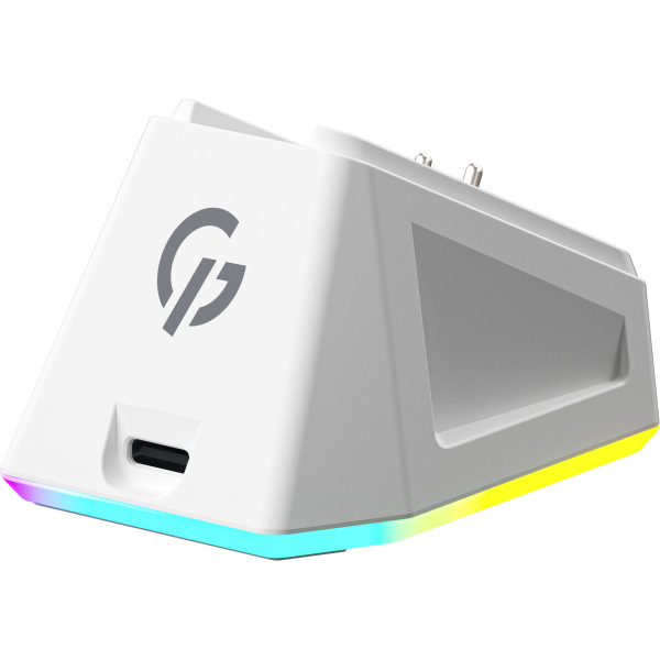 Фото - Миша бездротова ігрова GamePro Genesis Airmaster Wireless/Bluetooth/USB PixArt PAW3311 Sensor White (GM167W)