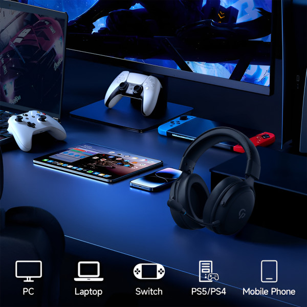 Фото - Гарнитура беспроводная игровая GamePro Asgard Skadi (HSW191B)