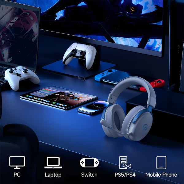 Фото - Гарнитура беспроводная игровая GamePro Asgard Skadi (HSW191WB)