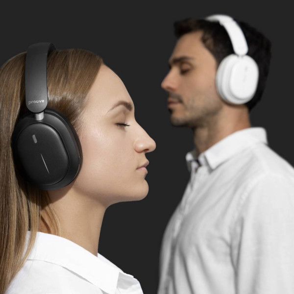 Фото - Навушники накладні бездротові Proove Solo with ANC (APP) Black (HPSL0001AP01)