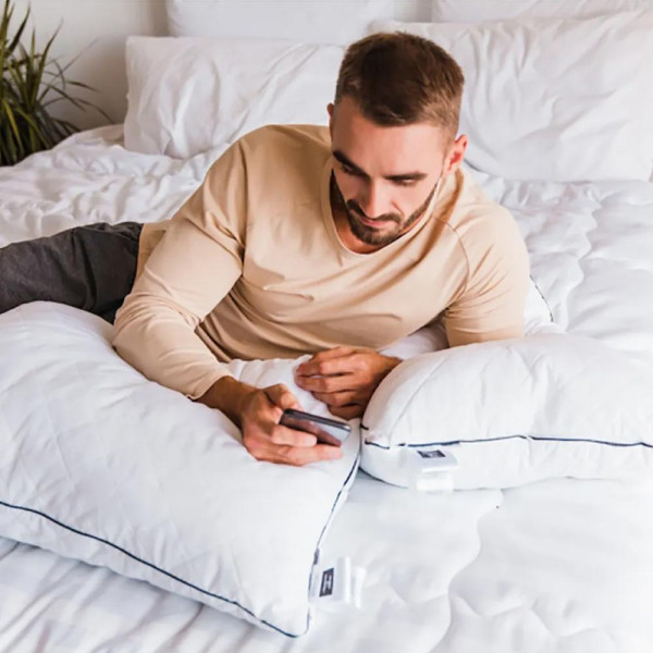 Фото - Подушка стандартна MirSon Тенсель (Modal) Royal Pearl 0370 50х70 см (2200000015808)