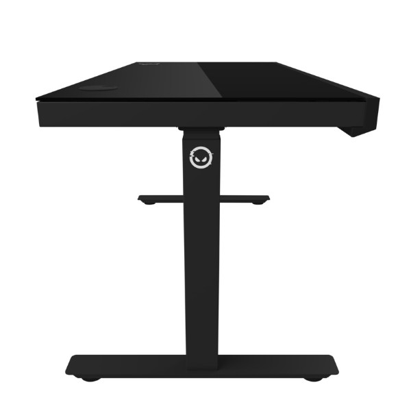 Фото - Стол компьютерный Lorgar PRO 80G Glass Black (LRG-DP80G)