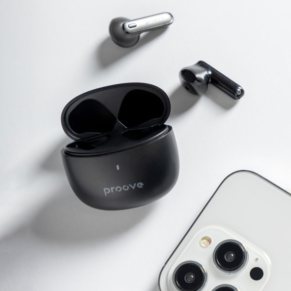 Фото - Навушники вкладиші бездротові TWS Proove Intro TWS (APP) Black (TWYP53002201)