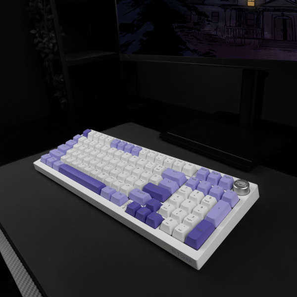 Фото - Клавіатура бездротова ігрова Proove Gaming Slicker (Ukraine Layout) White (WKSL00022402)
