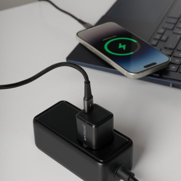 Фото - Сетевое зарядное устройство Proove Pocket GaN 25W (Type-C) black (WCPG25010201)