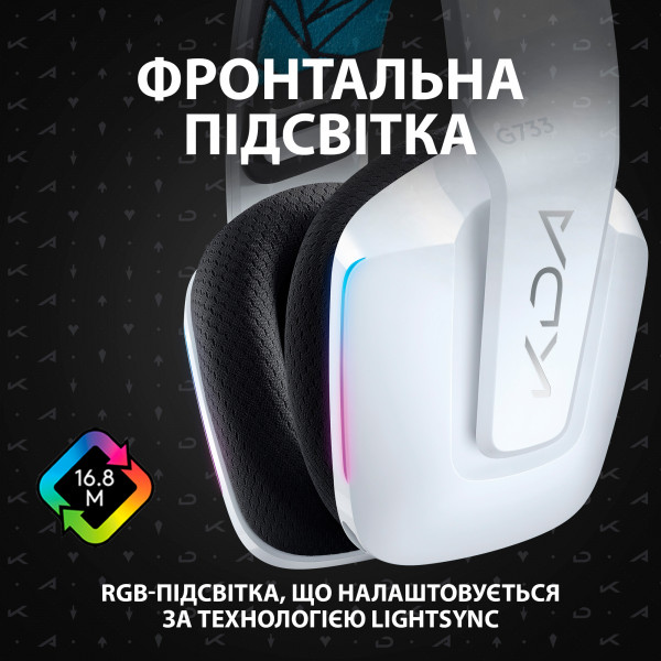 Фото - Гарнитура беспроводная игровая Logitech G733 KDA (981-000990)