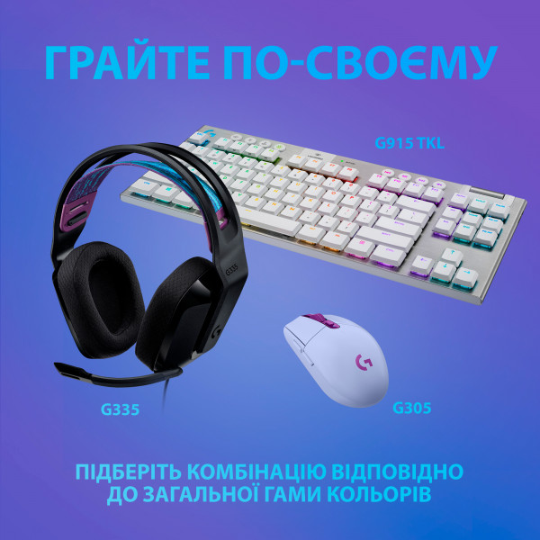 Фото - Гарнитура проводная игровая Logitech G335 Black (981-000978)