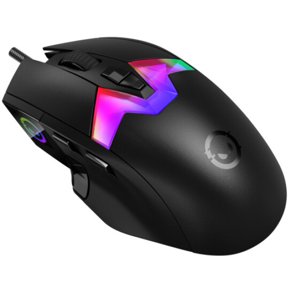 Фото - Мышь проводная игровая Lorgar MSP80 Wired Gaming Mouse Pro Black (LRG-MSP80-BK)