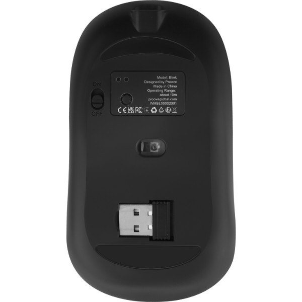 Фото - Мышь беспроводная Proove Blink Black (WMBL00002001)