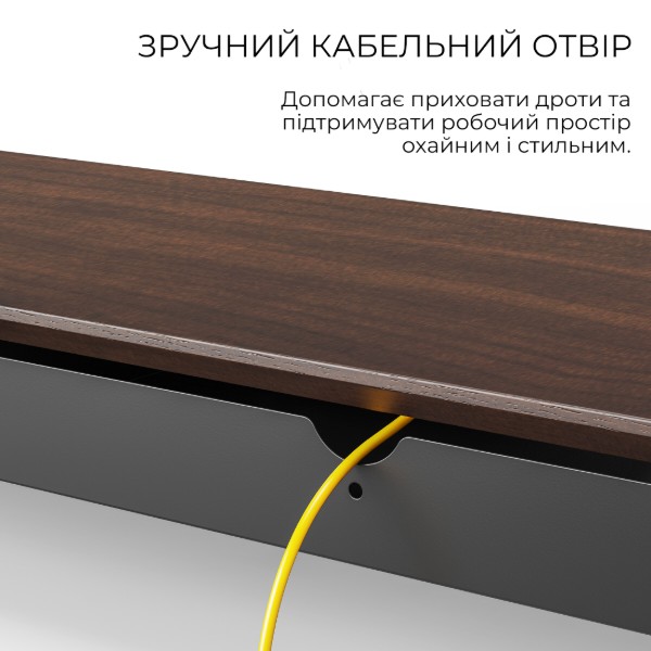 Фото - Подставка под ноутбук OfficePro MR145DW Dark Wood/Black