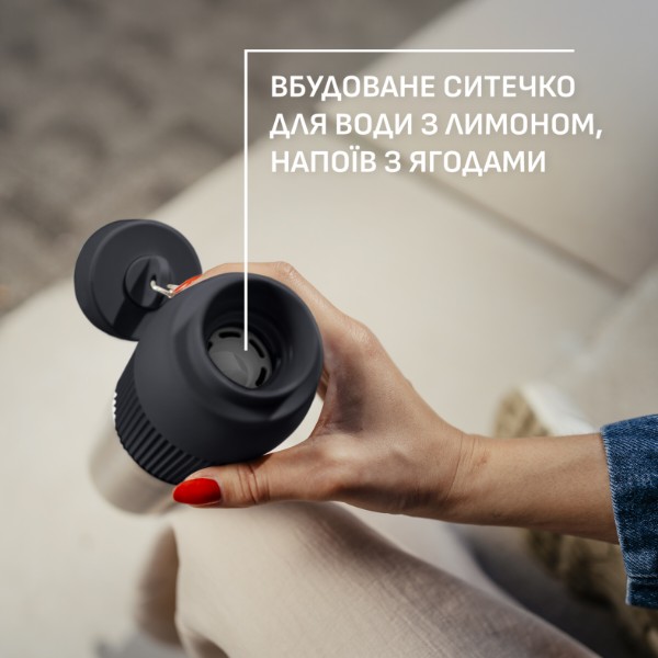 Фото - Термобутылка Tefal N2193710 BeYou Twist Screw Lid 0,5 л чёрная