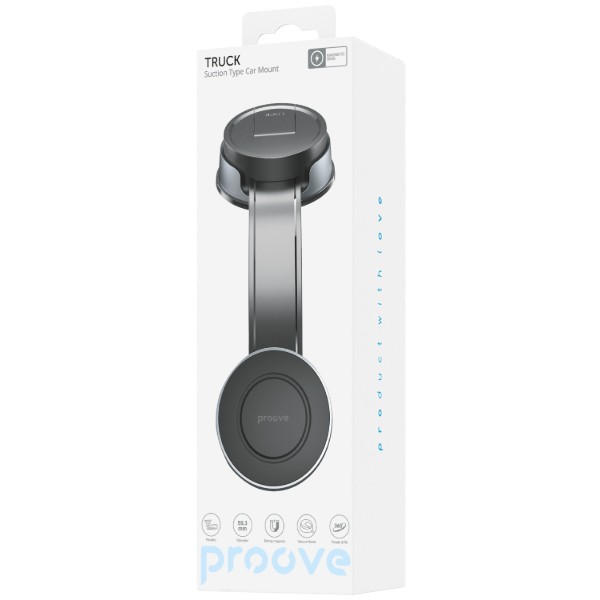 Фото - Автотримач Proove Truck Suction Type Car Mount Black (CHPT00000001)