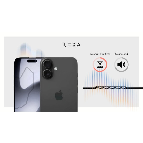 Фото - Защитное стекло для смартфона ILera DeLuxe Original Glass 2.0 for iPhone 17 (iLFCDL17)