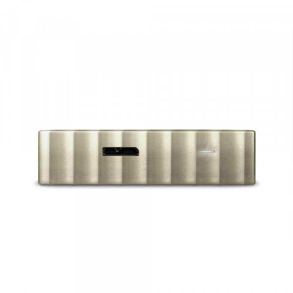 Фото - Жорсткий диск зовнішній Western Digital My Passport Ultra 4TB White-Gold (WDBFKT0040BGD-WESN)