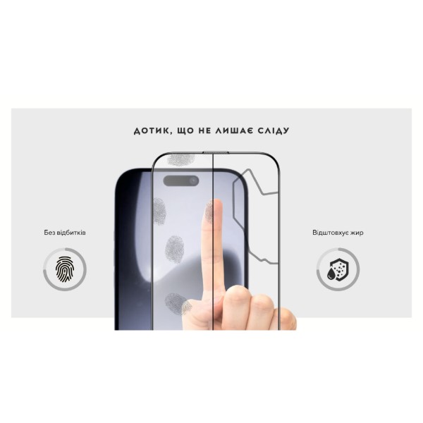 Фото - Захисне скло для смартфону ILera DeLuxe Original Glass 2.0 for iPhone 17 Pro (iLFCDL17Pr)