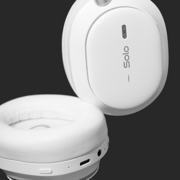Фото - Наушники накладные беспроводные Proove Solo with ANC (APP) White (HPSL0001AP02)