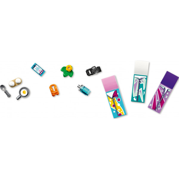 Фото - Конструктор LEGO Friends Лісовий будинок на колесах і вітрильника (41681)